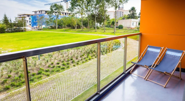 Трёхместный номер Standard с балконом Sea Power Residence Jastrzębia Góra
