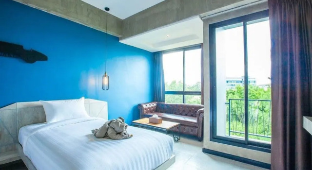 Двухместный номер Deluxe с балконом Loft Mania Boutique Hotel