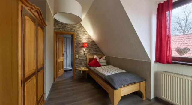 Одноместный номер Standard с красивым видом из окна Landhotel Brauner Hirsch