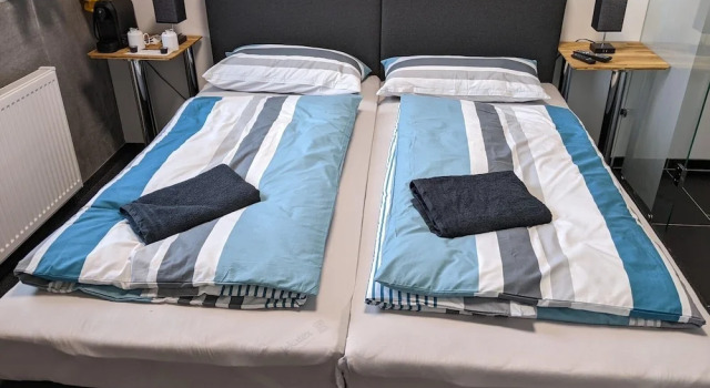 Двухместный номер Business BUSINESS-MOTEL, free massage chairs, secure XL-Parking, 24h-Checkin