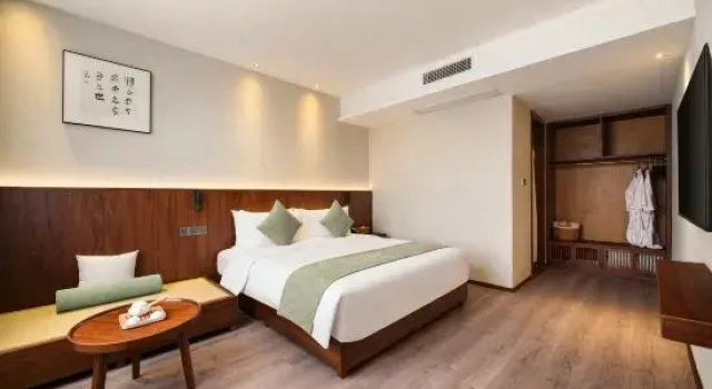Люкс Deluxe Meishan Hotel (Sansu Temple Wanda Plaza Branch)