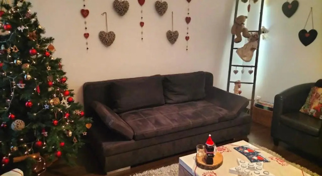 Апартаменты Цокольный этаж Coeur d'elsass ST ELOI appartement avec parking