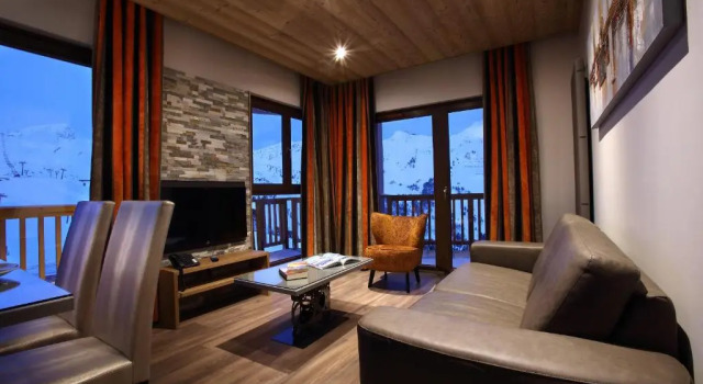 Апартаменты с 2 комнатами Chalet des Neiges -La Source des Arcs