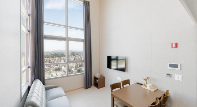 Люкс Дуплекс Donghae Oceancity Residence Hotel