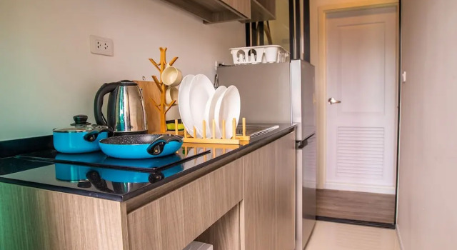 Апартаменты Comfort Apartment 450m from BTS with Sky Pool - bkbloft7
