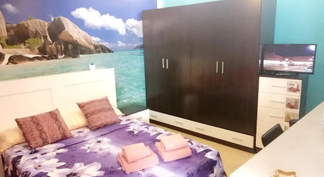Studio In Las Palmas De Gran Canaria With Wonderful Sea View And Wifi, Boek Appartement Las Palmas Gran Canaria