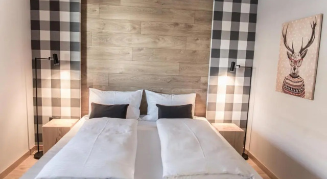 Апартаменты с балконом Kandahar Lodge