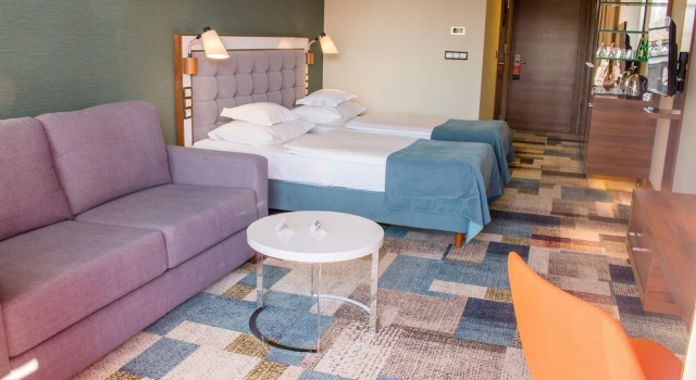 Одноместный номер Standard с балконом Hotel Aquarius SPA