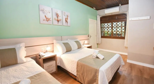 Трёхместный номер Deluxe Pousada Três Pinheiros