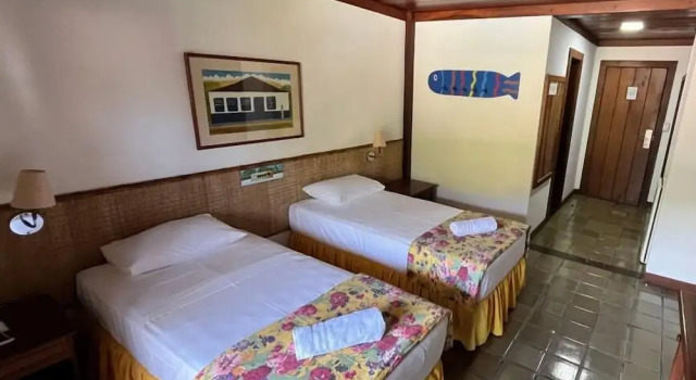Двухместный номер Standard c 1 комнатой Hotel Nacional Inn Ubatuba - Praia das Toninhas