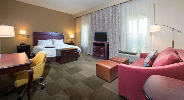 Двухместный люкс Hampton Inn & Suites Pensacola I-10 N at University Town Plaza