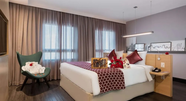 Двухместные апартаменты Deluxe Mercure Sao Paulo Pinheiros