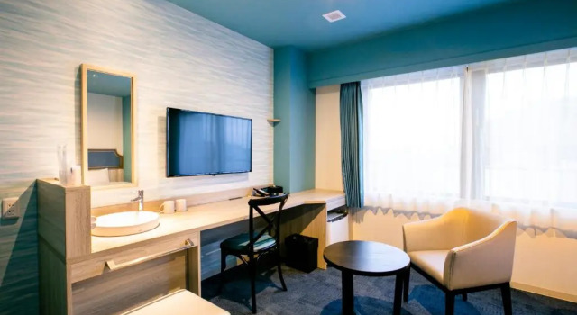 Двухместный номер Deluxe KOKO HOTEL Kumamoto Kamitori - formerly Hotel Wing International Select Kumamoto
