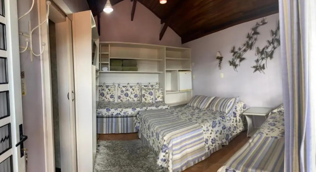 Четырёхместный номер Standard Pousada Ararinha Azul - Campos do Jordão