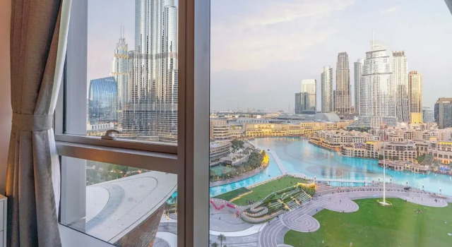 Skyline Majesty - Burj Khalifa and Fountain views, Забронировать Апартаменты/квартира Дубай Эмират Дубай, рядом с Дубайский аквариум