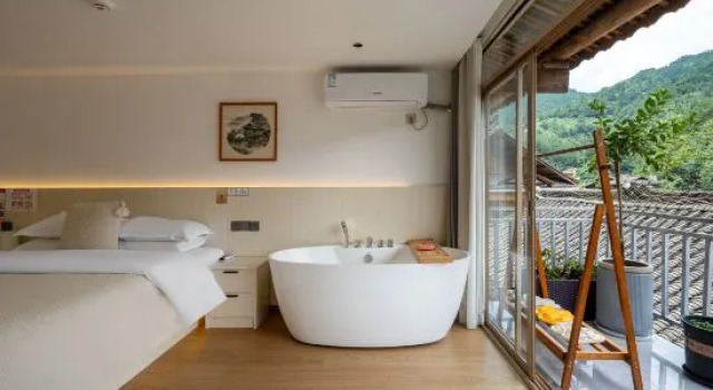 Люкс Xijiang Qianhu Miao Village Miyueli Panoramic Beauty Suite
