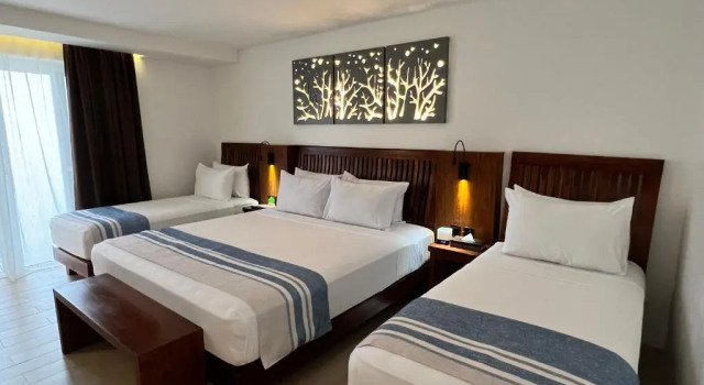 Habitación doble De lujo con vista al mar Aira Boracay Hotel