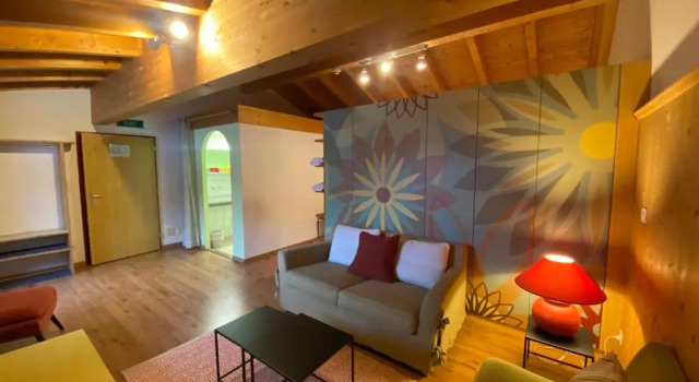Семейный номер Standard с видом на горы Sport-Lodge Klosters