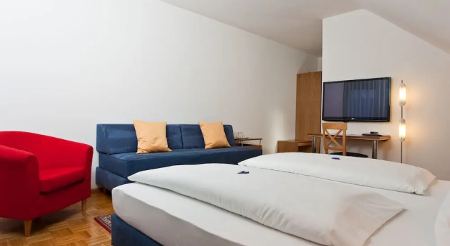 Трёхместный номер Standard с балконом Hotel garni Schacherer