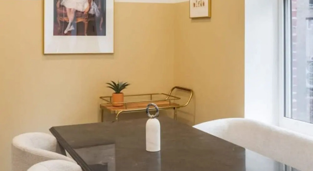 Sosuite 1BR Apt w W/d, Large Dining Seating, Забронировать Апарт-отель Апарт-отели Филадельфии, рядом с Вокзал 30 улица, Филадельфия, Апарт-отель