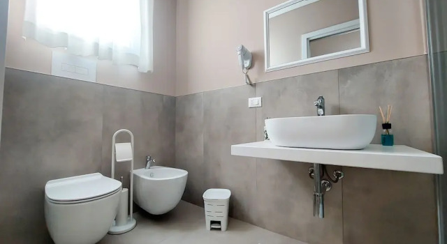 Deluxe Doppel Zimmer 1 Schlafzimmer mit Balkon und mit Gartenblick Le Palme