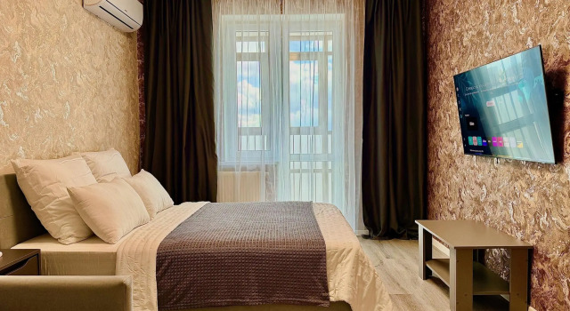 Graphite — view apartments near Gorki metro station, Prenota Appartamento Hotel a Tatarstan con parcheggio, Parcheggio