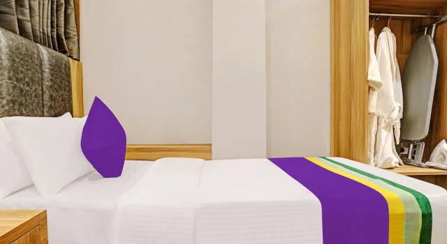 Двухместный номер Economy Treebo Premium Widlor Boutique with Swimming Pool