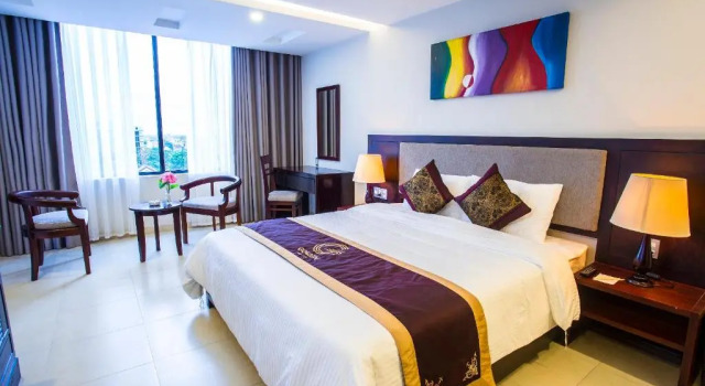 Двухместный номер Deluxe Golden Quang Tri Hotel