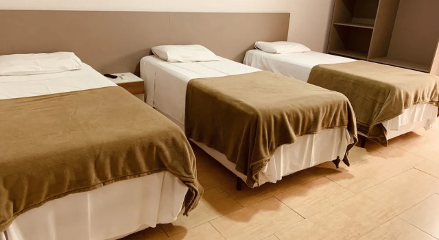 Трёхместный номер Standard Hotel Belvedere Araras - Fácil Acesso Hospital São Leopoldo e Faculdades