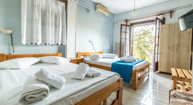 Villa Zina Studio 1, Rezerwuj Willa Hotele w Pelion z parkingiem, Parking