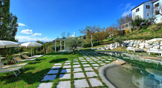 Villa Ambasciata Azzurra, Book Villa Villaer i Montefiore Conca, Villa