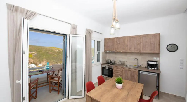 Superior Beachfront Apartment 1 with view to the Aegean Sea, Reserva ahora Apartamento Merchia Mykonos
