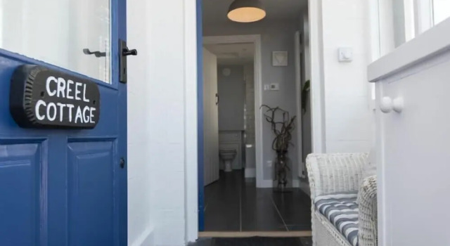 Creel Cottage, Craster, Buchen Sie Ferienhaus Hotels in Schottland mit Parkplatz, Parkplätze
