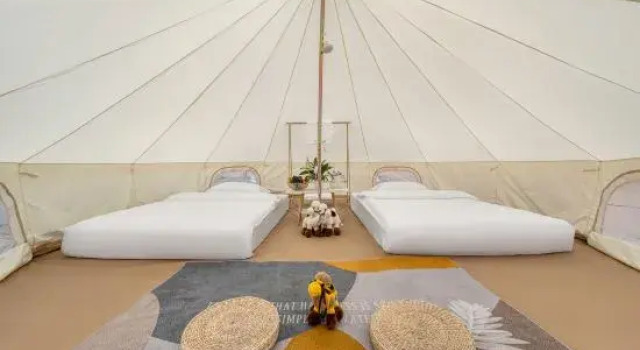 Семейный тент с видом на закат Shazhihai Desert Star Camp