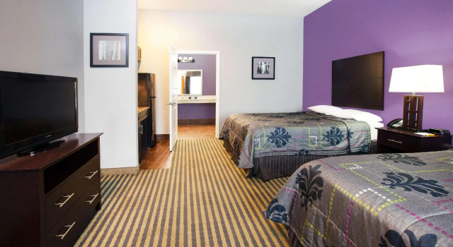 Standard- firedobbelt værelse Super 8 by Wyndham Carthage TX