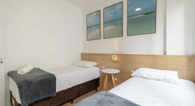 Апартаменты Comfortable 3bedroom Apt. Floripa Downtown Etc0028