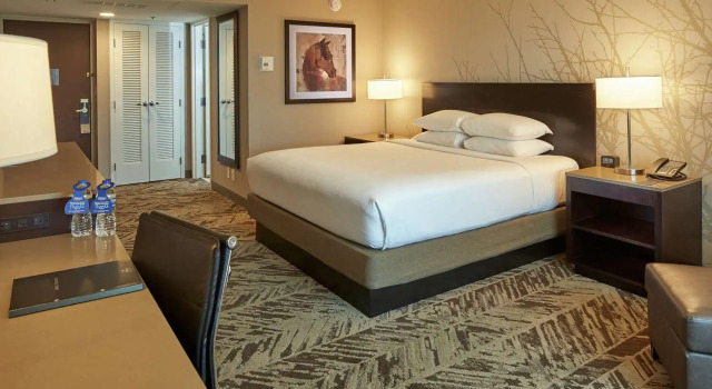 Двухместный номер Deluxe Hilton Cincinnati Airport