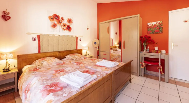 Номер Standard с красивым видом из окна La Bastide des Roses