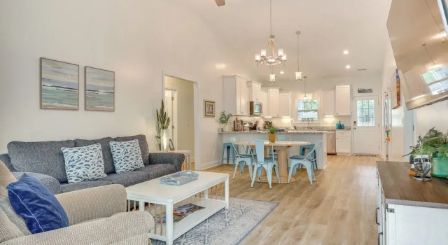 Serene Oak Island Home w/ Private Saltwater Pool!