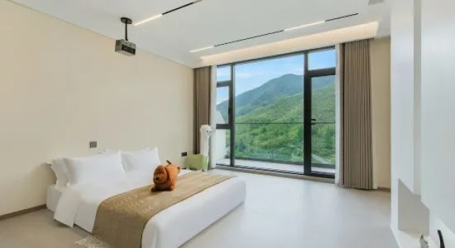 Люкс Suitable • 180° Mountain View Starry Sky Swimming Pool Forest Mountain Lodge (Cloud Grassland Store)