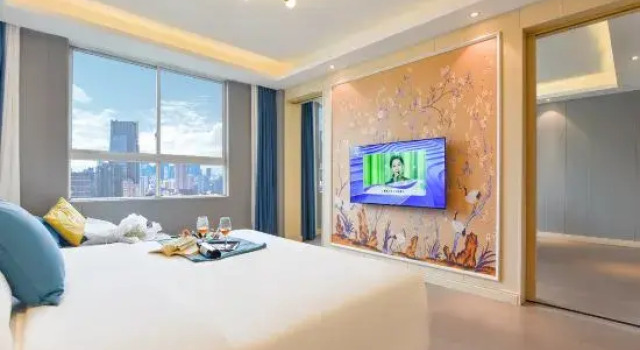 Двухместный люкс Gucheng Yunjin Business Hotel (Wangheng International Plaza)