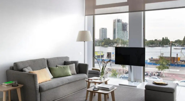 Апартаменты с 3 комнатами с видом на реку Eric Vökel Boutique Apartments - Amsterdam Suites