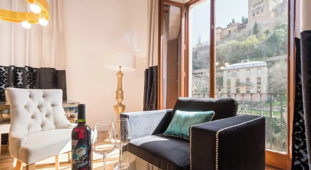Апартаменты Superior c 1 комнатой с видом на город BiBo Suites Oro del Darro