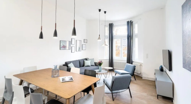 Апартаменты с 4 комнатами с балконом BENSIMON apartments Mitte/Wedding