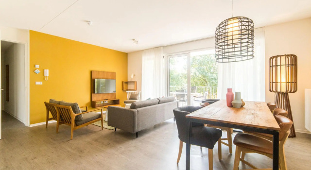Modern apartment with dishwasher in a holiday park near Maastricht