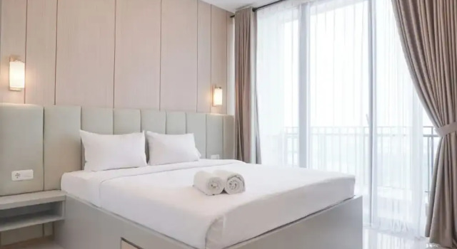 Апартаменты Nice And Comfort 1Br At 25Th Floor Samara Suites Apartment