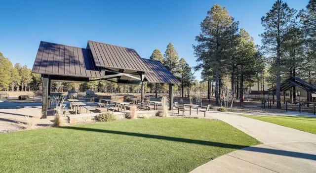 Modern Flagstaff Retreat w/ Fire Pit & EV Charger!