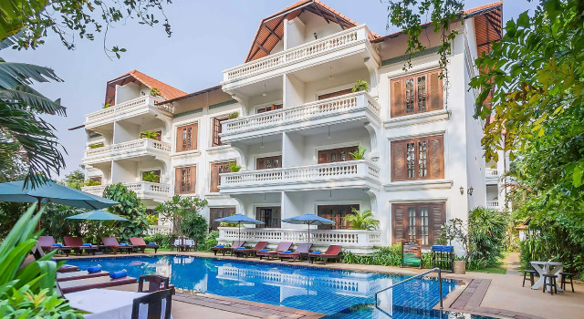 Двухместный люкс c 1 комнатой Chateau dAngkor La Residence