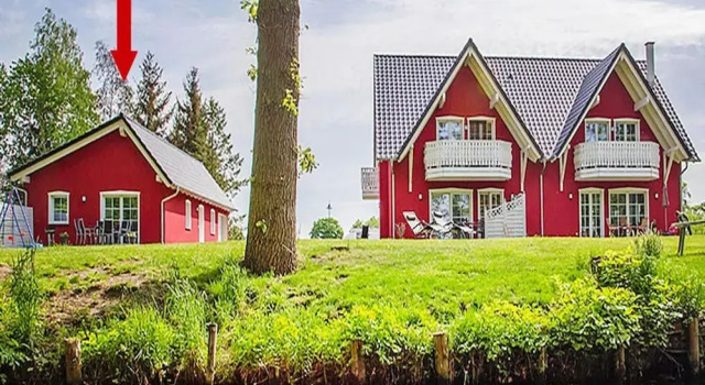 Коттедж Ferienhaus Spreeidyll, Schlepzig