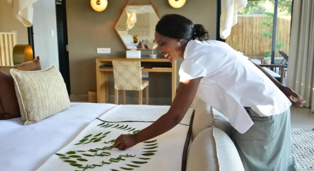 Люкс с видом на реку Lion Sands River Lodge